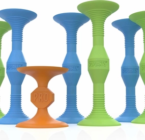 Popdarts Pro Pack (Blue and Green) - Indoor, Outdoor Suction Cup Throwing Game - Competition with a POP