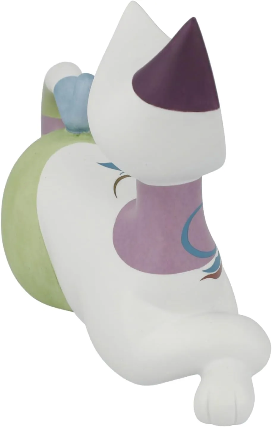 Porcelain Figurine Colourful 18.5 x 6.5 x 14 cm