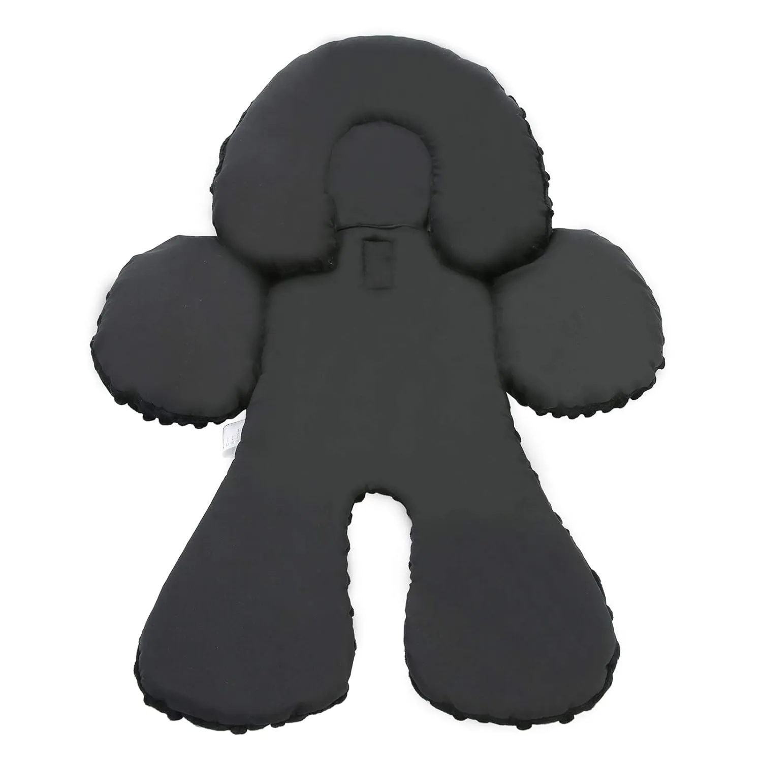 Pro Goleem Infant Car Seat Insert, Babybody Support for Toddler, Soft Minky Preemie Car Seat Insert, 2-in-1 Reversible, Perfect for Carseats, Strollers, Swings, Black