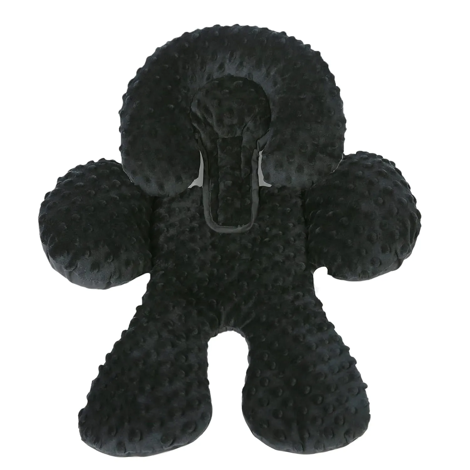 Pro Goleem Infant Car Seat Insert, Babybody Support for Toddler, Soft Minky Preemie Car Seat Insert, 2-in-1 Reversible, Perfect for Carseats, Strollers, Swings, Black
