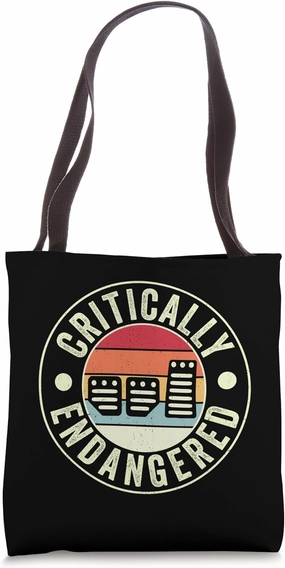 Racing Three Pedal Critically Endangered Manual Transmission Tote Bag