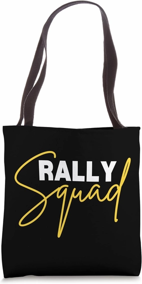 Rally Squad Rally Crew Motorcycle Biker Racing Rally Event Tote Bag