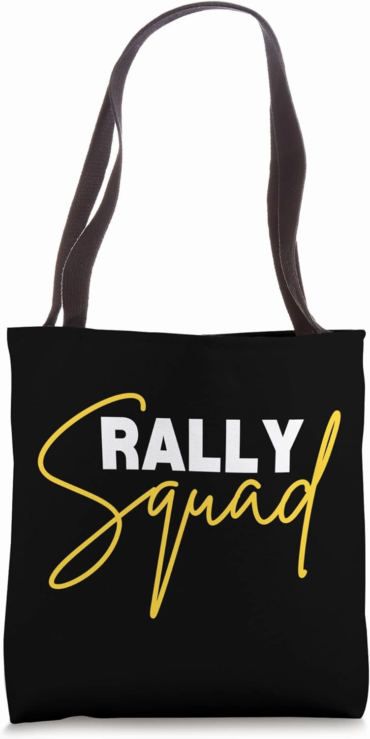 Rally Squad Rally Crew Motorcycle Biker Racing Rally Event Tote Bag
