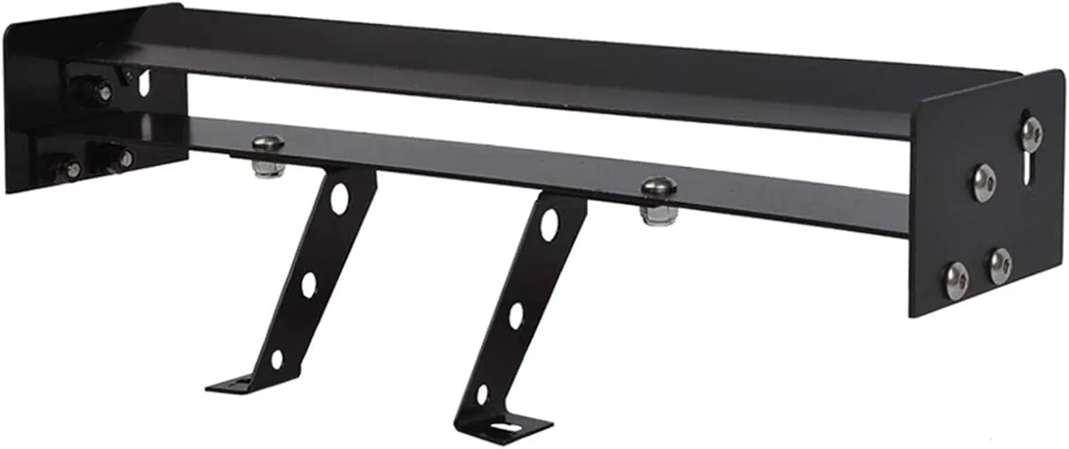 RC Metal Alloy Rear Wing Tail Spoiler for 1/10 RC On Road Racing Drift Car HSP HPI Redcat Kyosho Tamiya TT-01 TT02 (180mm Double Deck)