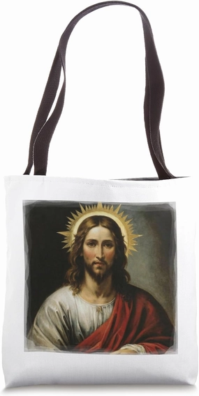 Renaissance Type Depiction of Jesus Christ of Nazareth Tote Bag