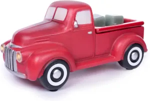 Scentsationals Christmas Wax Warmer, Wax Melt Warmer for Scented Wax Melts - Truck Collection Red Truck - Candle Wax Melter for Fragrance Cubes and Tarts