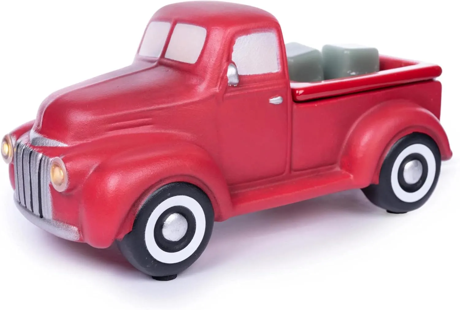 Scentsationals Christmas Wax Warmer, Wax Melt Warmer for Scented Wax Melts - Truck Collection Red Truck - Candle Wax Melter for Fragrance Cubes and Tarts