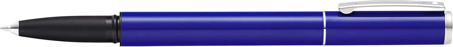 Sheaffer Pop Glossy Blue Gel Rollerball Pen with Chrome Trim