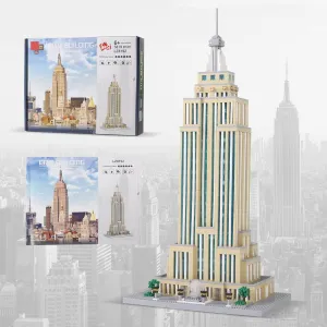 STMIGAIBLOCKS 3819PCS Empire State Micro Mini Building Blocks Set,Commemorative Architectural Model Building,Unique Choice for 6  Kids or Adults