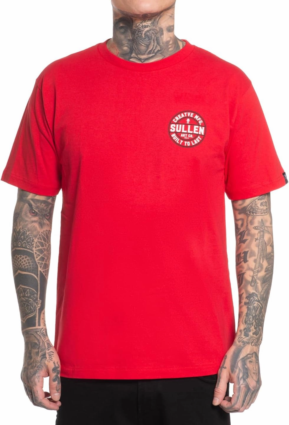 Sullen Men's Creative Corp Logo Tattoo Lifestyle Graphic Standard Short Sleeve Tee