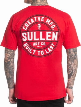 Sullen Men's Creative Corp Logo Tattoo Lifestyle Graphic Standard Short Sleeve Tee