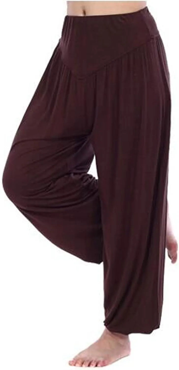 Super Soft Woman Modal Harem Pants Elastic Yoga Pants Dance Pants Sport Pants
