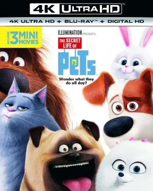 THE SECRET LIFE OF PETS 4K UHD 2DBD/UV [Blu-ray] [2017]
