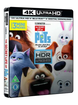 The Secret Life of Pets (4K UHD Blu-ray   Blu-ray   Digital Download) [2015]