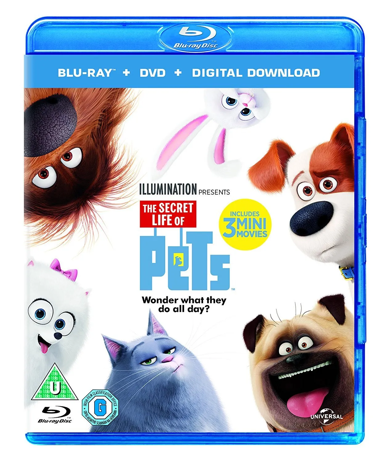 The Secret Life Of Pets [Blu-ray] [2015]