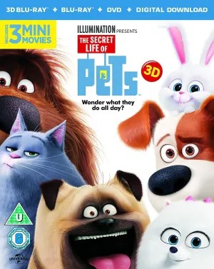 The Secret Life Of Pets [Blu-ray 3D   Blu-ray]