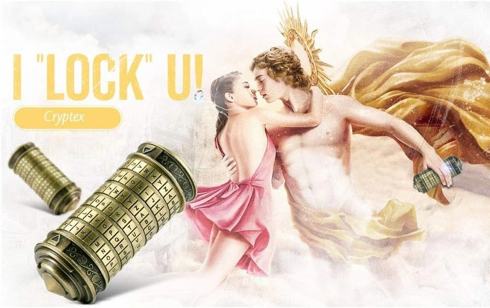 The Mini Da Vinci Code Cryptex Lock,Revomaze,Toy Interesting Gifts for Her or Him to All Festivals Occasions Such as Birthday or The Other Annversary.