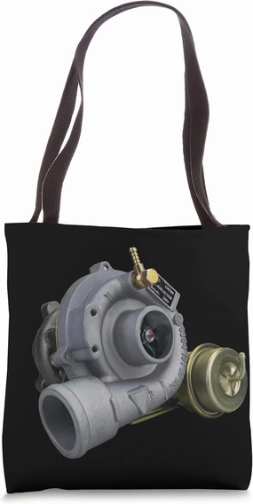 Turbo Car Boost Boosted Turbocharger E85 Intercooler Exhaust Tote Bag