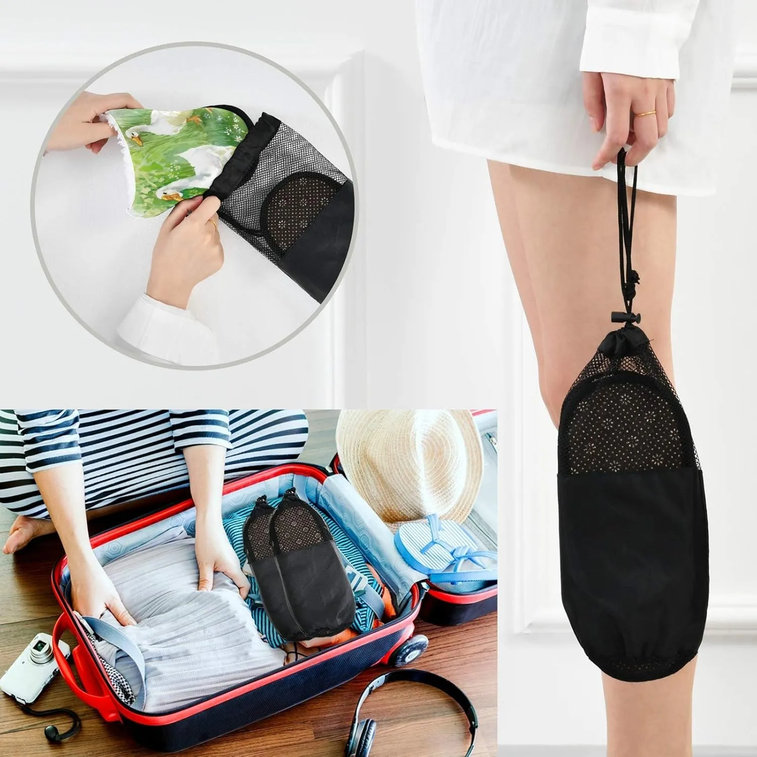 Visesunny Modern Cute Funny House Slippers for Women Men - Unisex Indoor Outdoor
