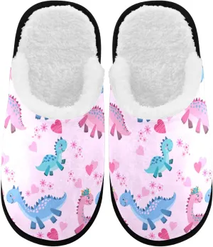 Visesunny Modern Cute Funny House Slippers for Women Men - Unisex Indoor Outdoor