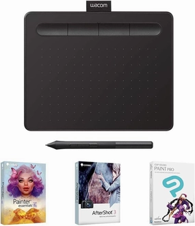 Wacom Intuos Creative Pen Tablet - Small, Black (Renewed)