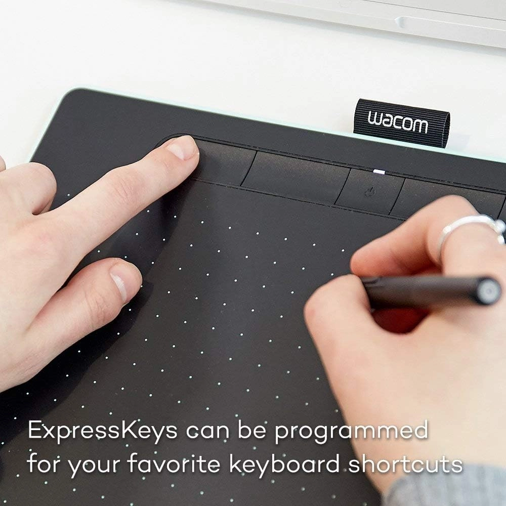 Wacom Intuos Creative Pen Tablet - Small, Black (Renewed)
