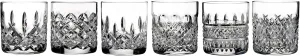 Waterford Connoisseur Lismore Heritage Straight Tumbler Set of 6