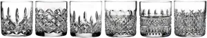 Waterford Crystal Connoisseur Lismore Heritage Straight Tumbler Set of 6