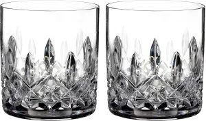 Waterford Crystal Connoisseur Lismore Straight Tumbler Set of 2