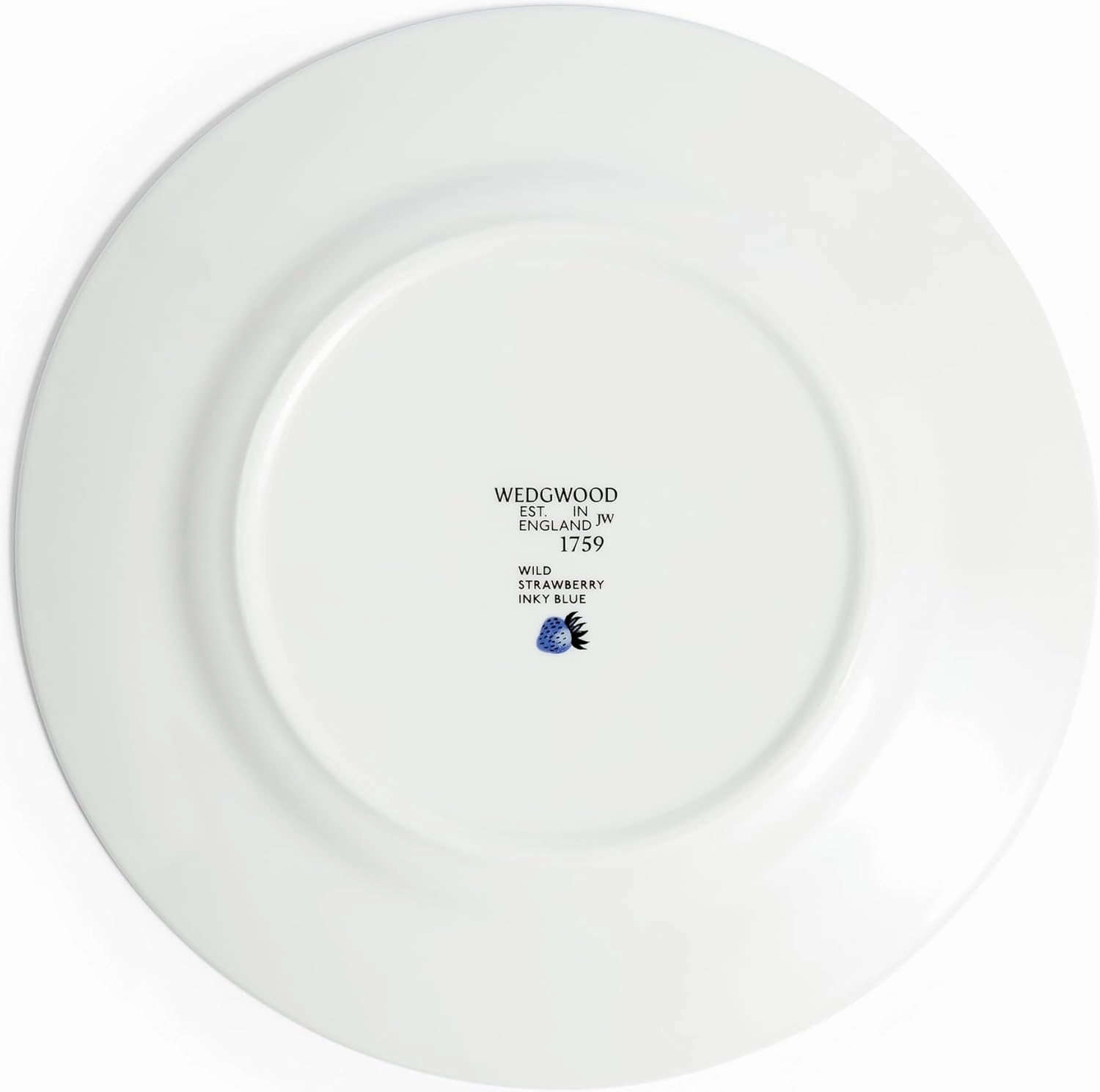 Wedgwood Wild Strawberry Inky Blue Plate 8.1in