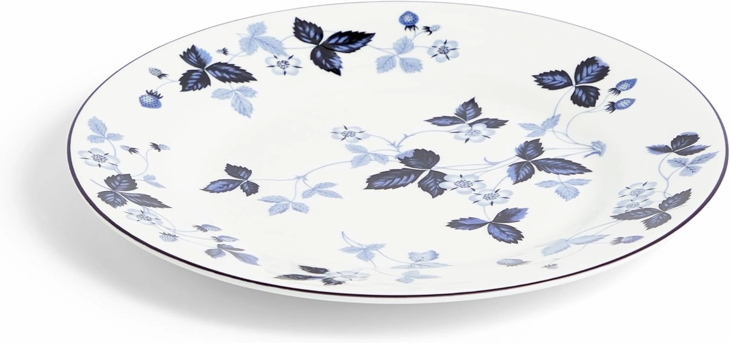 Wedgwood Wild Strawberry Inky Blue Plate 8.1in