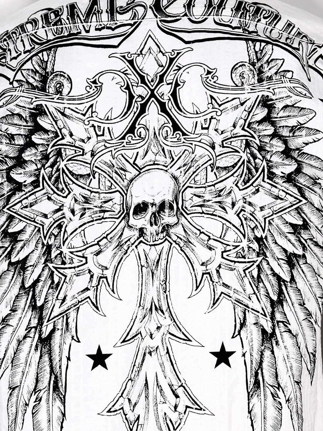 Xtreme Couture by Affliction Men's Button Down Shirt Spareten