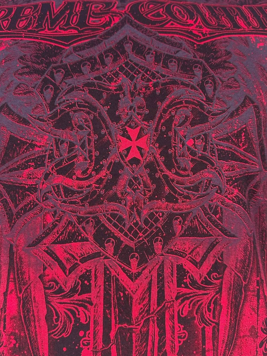 Xtreme Couture by Affliction Men's T-Shirt Lifetaker Y2K