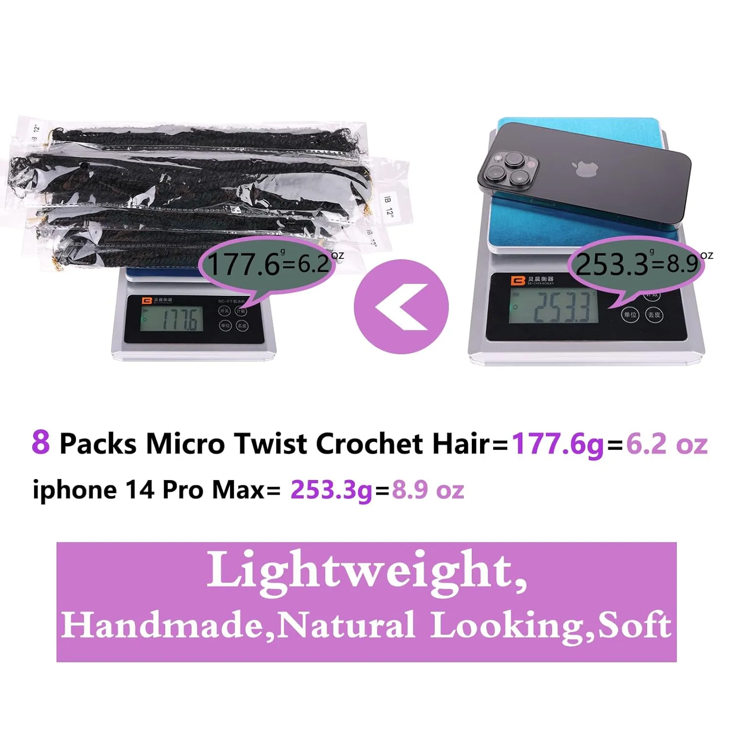 ZRQ 12 Inch Micro Twist Crochet Hair Bob Crochet Braids Ombre Red Mini Pre-twisted Passion Twist Mini Senegalese Twist Crochet Hair Pre-looped Yanky Twist Hair Extensions(9 Packs,T350#)
