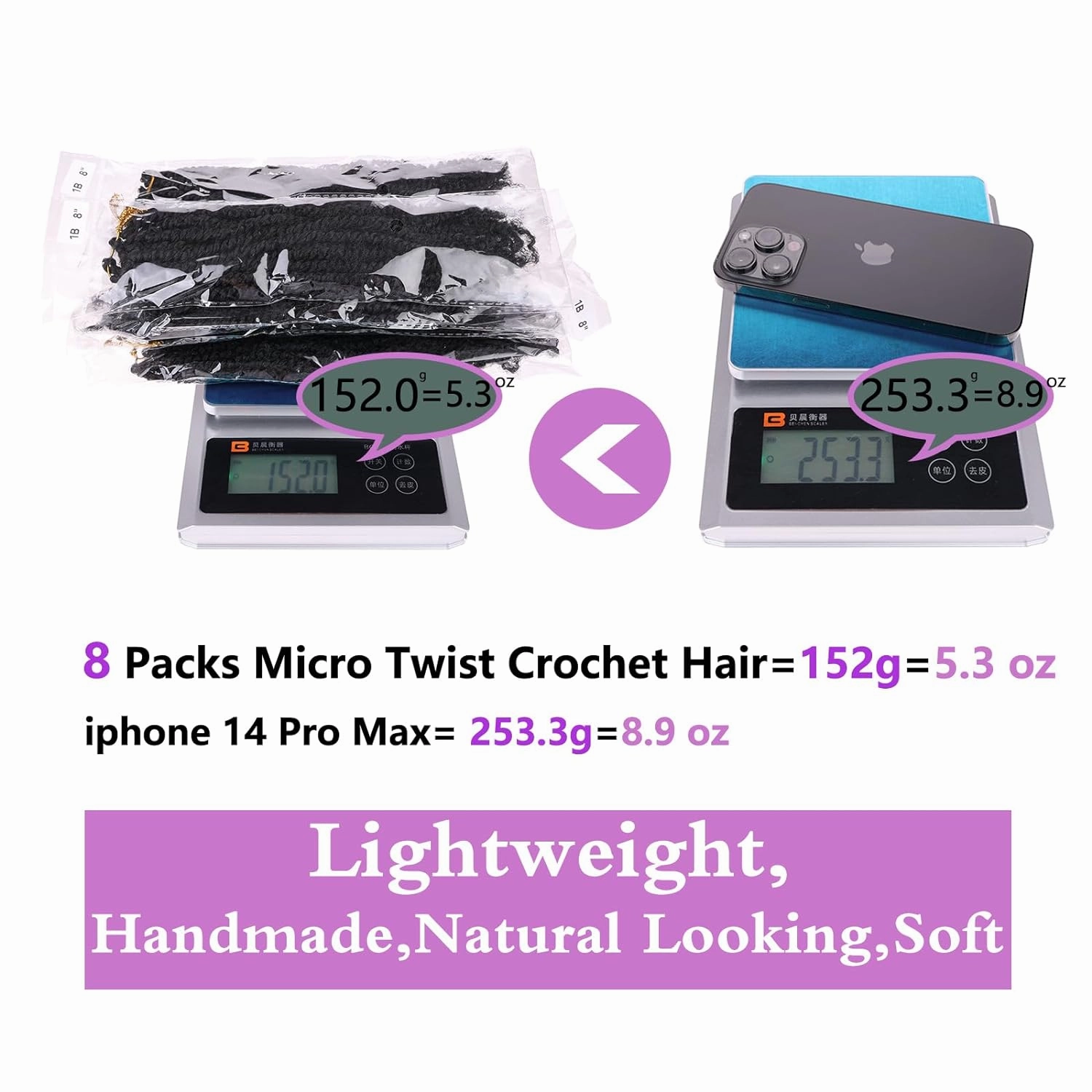ZRQ 8 Inch Micro Twist Crochet Hair Bob Crochet Braids Ombre Red Mini Pre-twisted Passion Twist Mini Senegalese Twist Crochet Hair Pre-looped Yanky Twist Hair Extensions(9 Packs,T350#)